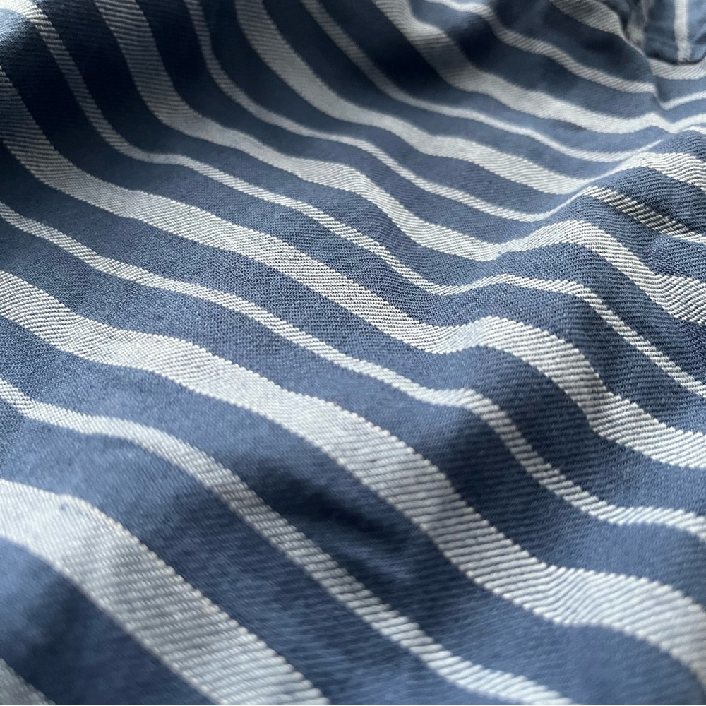 Vineyard Vines Andros Stripe Pullover Hoodie in Moonshine - Picture 4 of 7